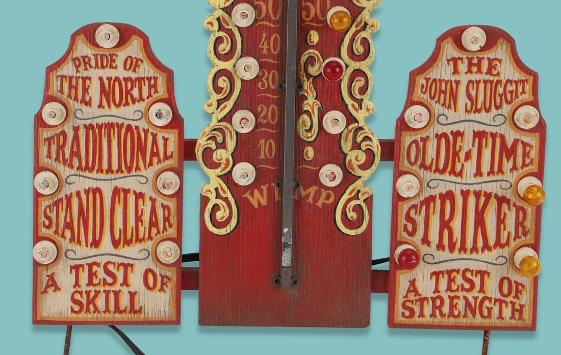 WALLACE & GROMIT: THE CURSE OF THE WERE-RABBIT (2005) - Test of Strength Amusement (1 of 4)