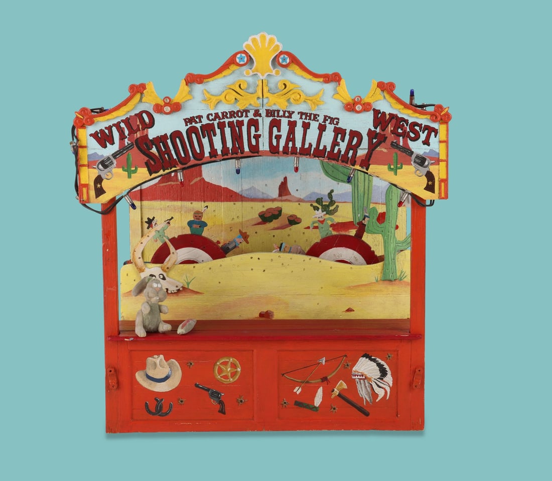 WALLACE & GROMIT: THE CURSE OF THE WERE-RABBIT (2005) - Shooting Gallery Fairground Stall (1 of 4)