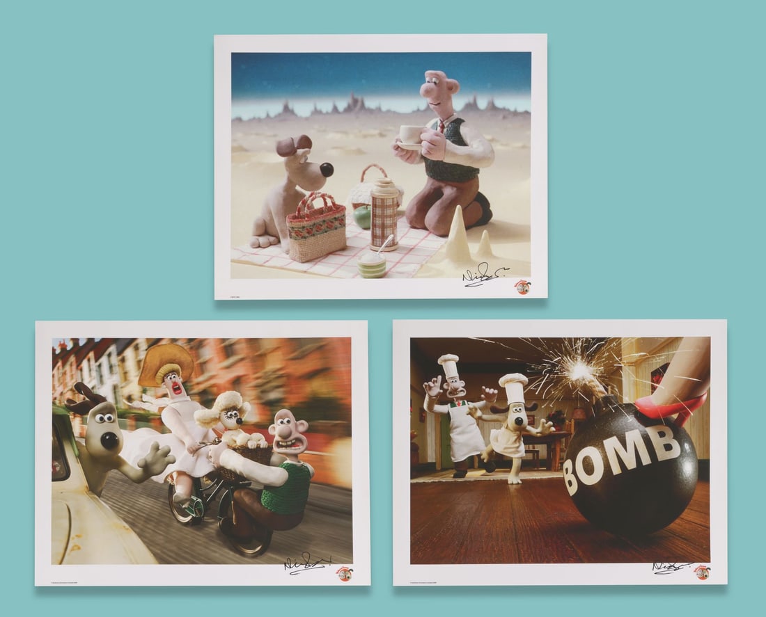 WALLACE & GROMIT: A GRAND DAY OUT (1989)/WALLACE & GROMIT: A MATTER OF LOAF AND DEATH (2008) - Set (1 of 4)