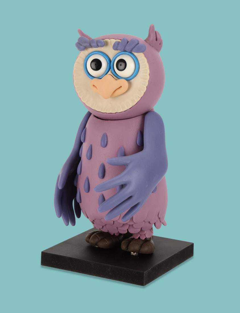 TIMMY TIME (TV SERIES, 2009-2012) - Osborne the Owl Stop-Motion Puppet (1 of 4)