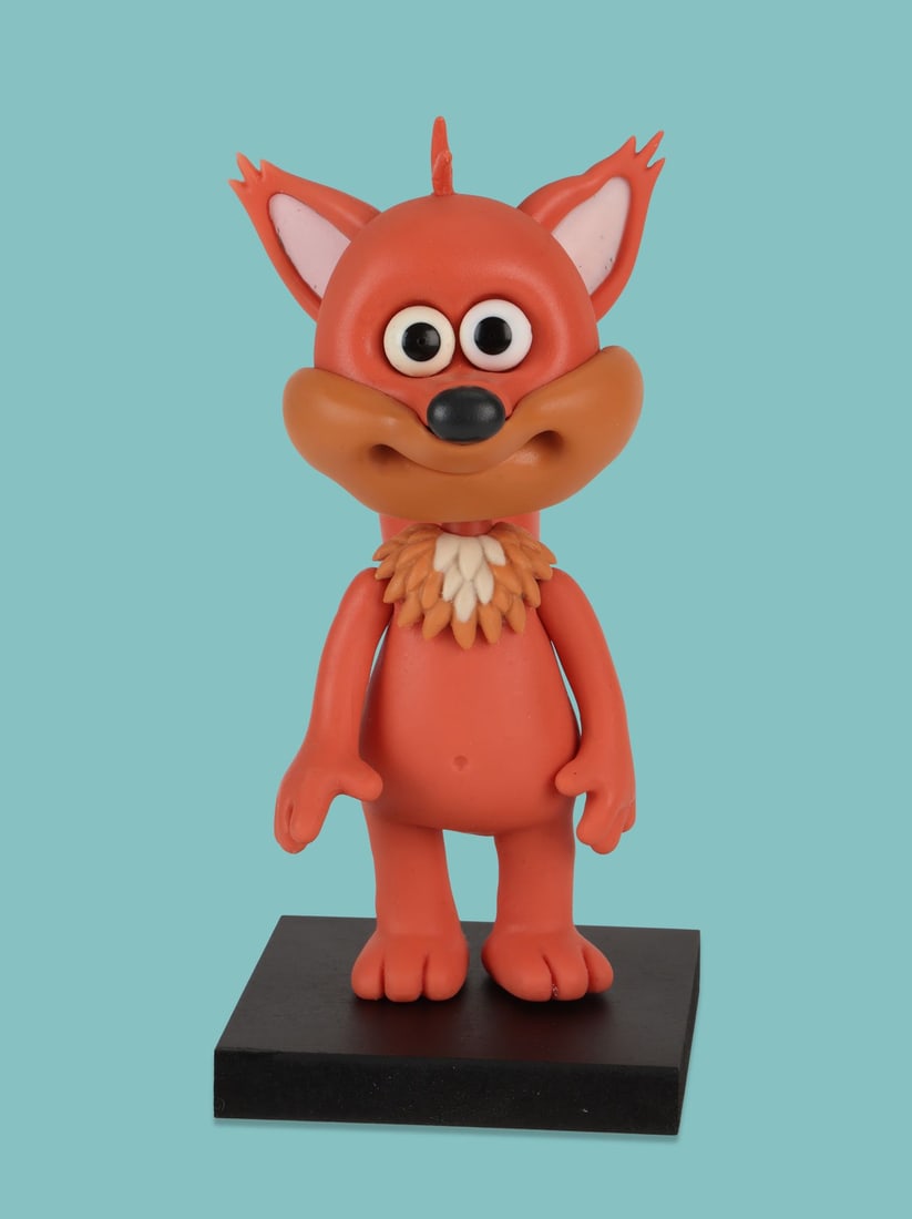 TIMMY TIME (TV SERIES, 2009-2012) - Finlay the Fox Stop-Motion Puppet (1 of 4)
