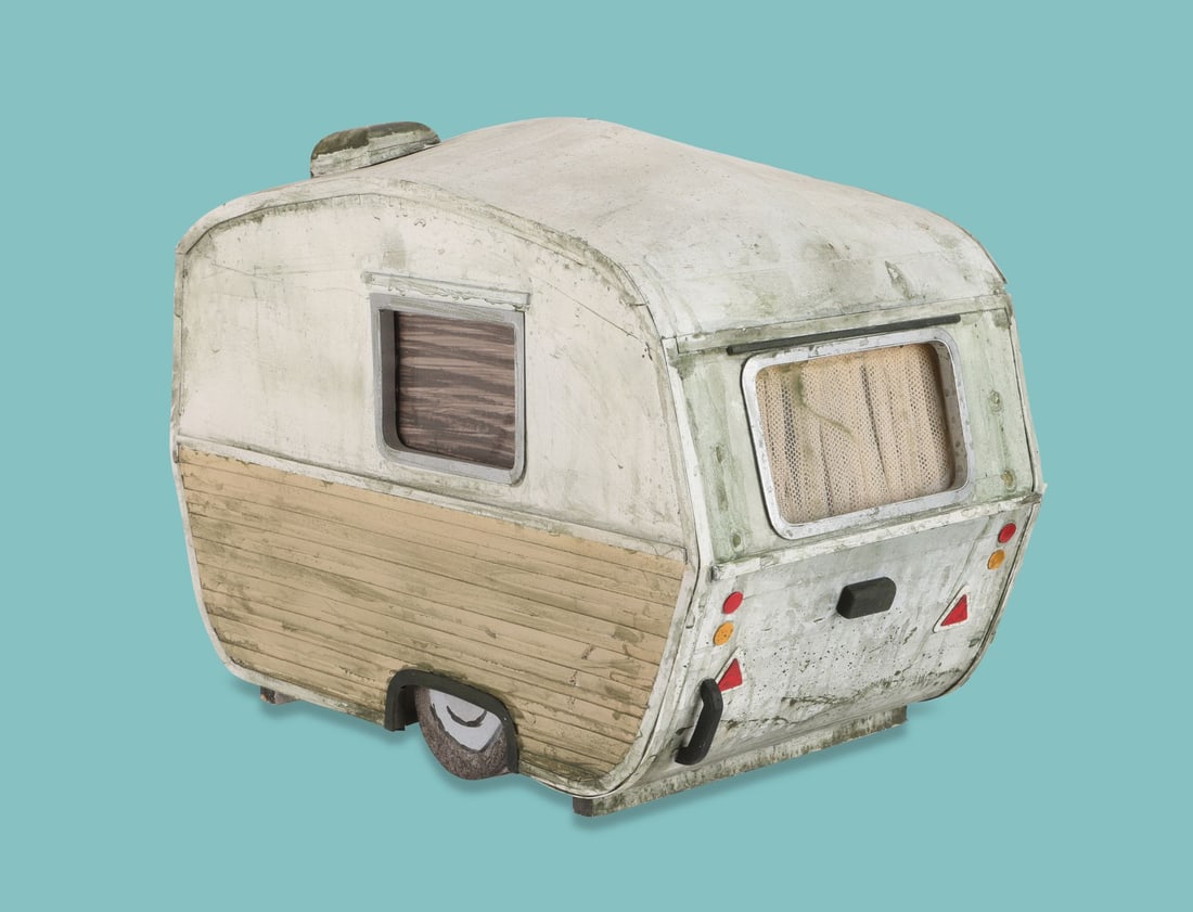 SHAUN THE SHEEP MOVIE (2015) - Third-Scale Caravan for City Reveal Shot (1 of 4)
