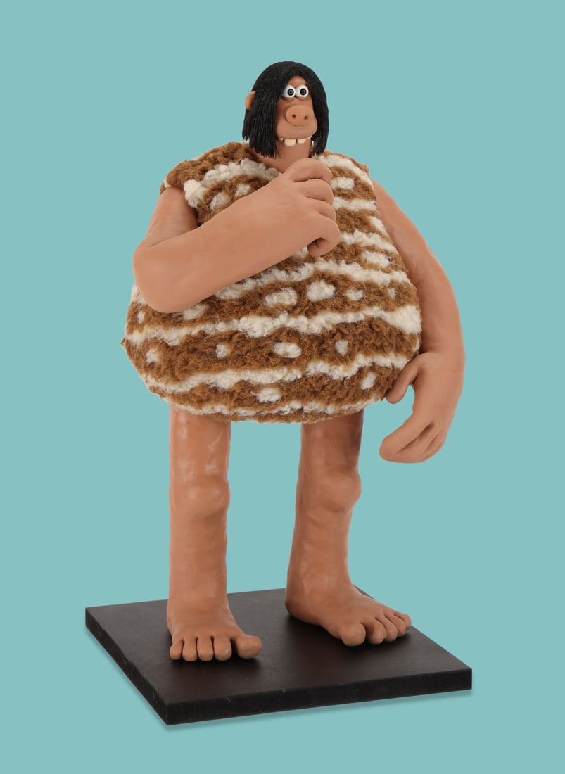 EARLY MAN (2018) - Treebor Stop-Motion Puppet: EARLY MAN (2018) - Treebor Stop-Motion Puppet “Look! It's a giant man-eating mallard! Run away!” A Treebor stop-motion puppet from Nick Park’s Early Man. The gentle giant caveman of Dug’s Ston