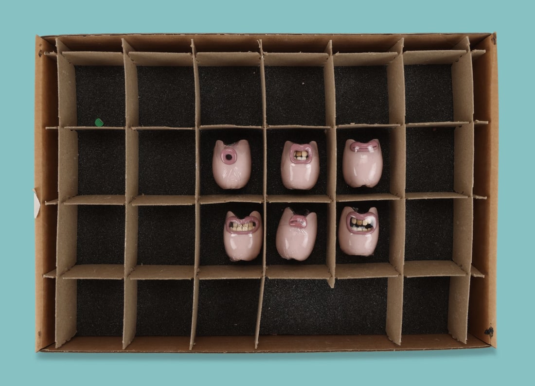 EARLY MAN (2018) - Set of Six Lord Nooth Mouthpieces (1 of 4)