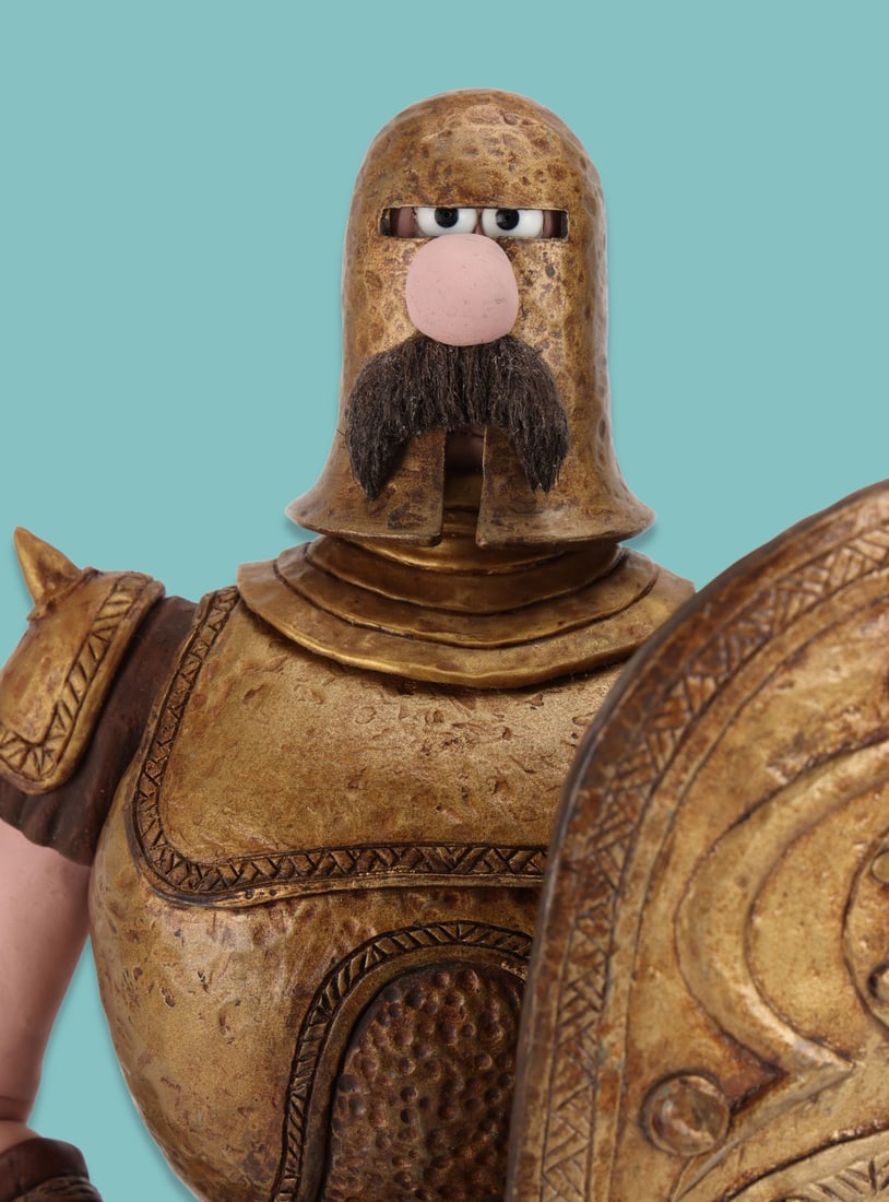 EARLY MAN (2018) - Bronze Age Soldier Stop-Motion Puppet (1 of 4)