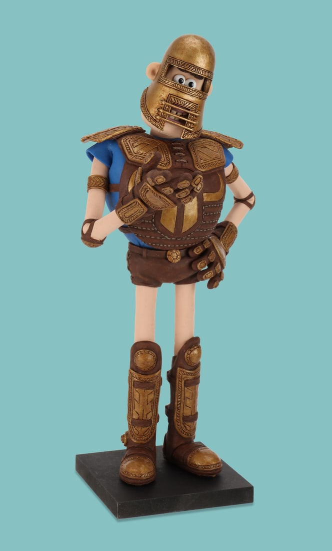 EARLY MAN (2018) - Real Bronzio Goalkeeper Hugelgraber Stop-Motion Puppet (1 of 4)
