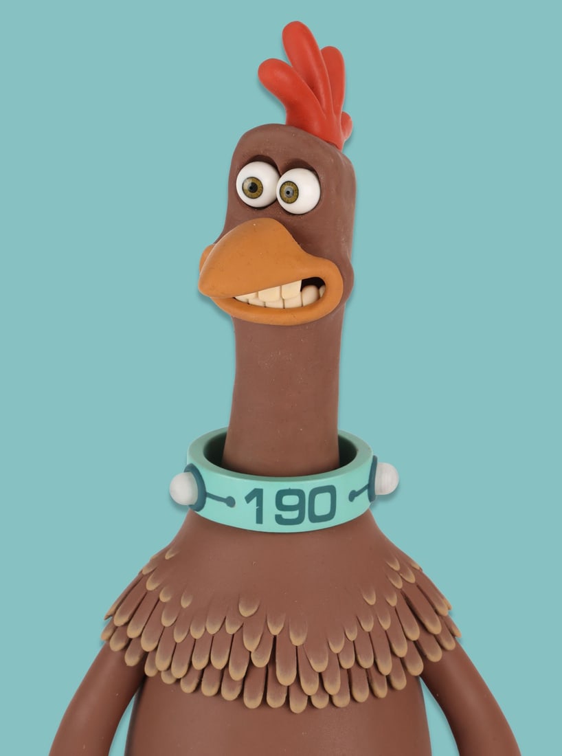 CHICKEN RUN: DAWN OF THE NUGGET (2023) - Captured Chicken 190 Stop-Motion Puppet (1 of 4)