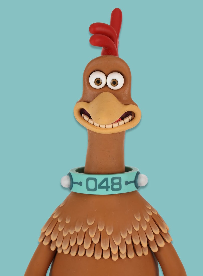 CHICKEN RUN: DAWN OF THE NUGGET (2023) - Captured Chicken 048 Stop-Motion Puppet (1 of 4)