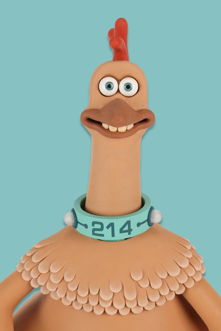 CHICKEN RUN: DAWN OF THE NUGGET (2023) - Captured Chicken 214 Stop-Motion Puppet (1 of 4)