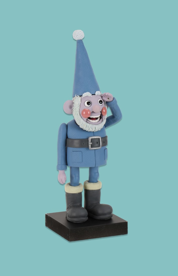 WALLACE & GROMIT: VENGEANCE MOST FOWL (2024) - Good Norbot Gnome Stop-Motion Puppet (1 of 4)