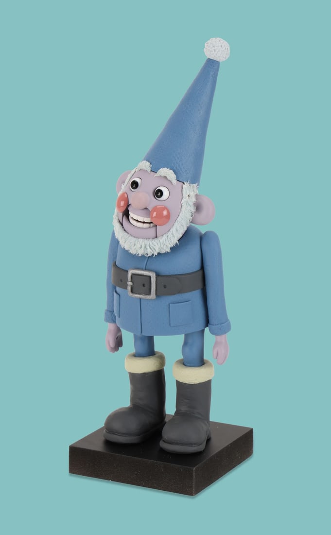 WALLACE & GROMIT: VENGEANCE MOST FOWL (2024) - Good Norbot Gnome Stop-Motion Puppet (1 of 4)