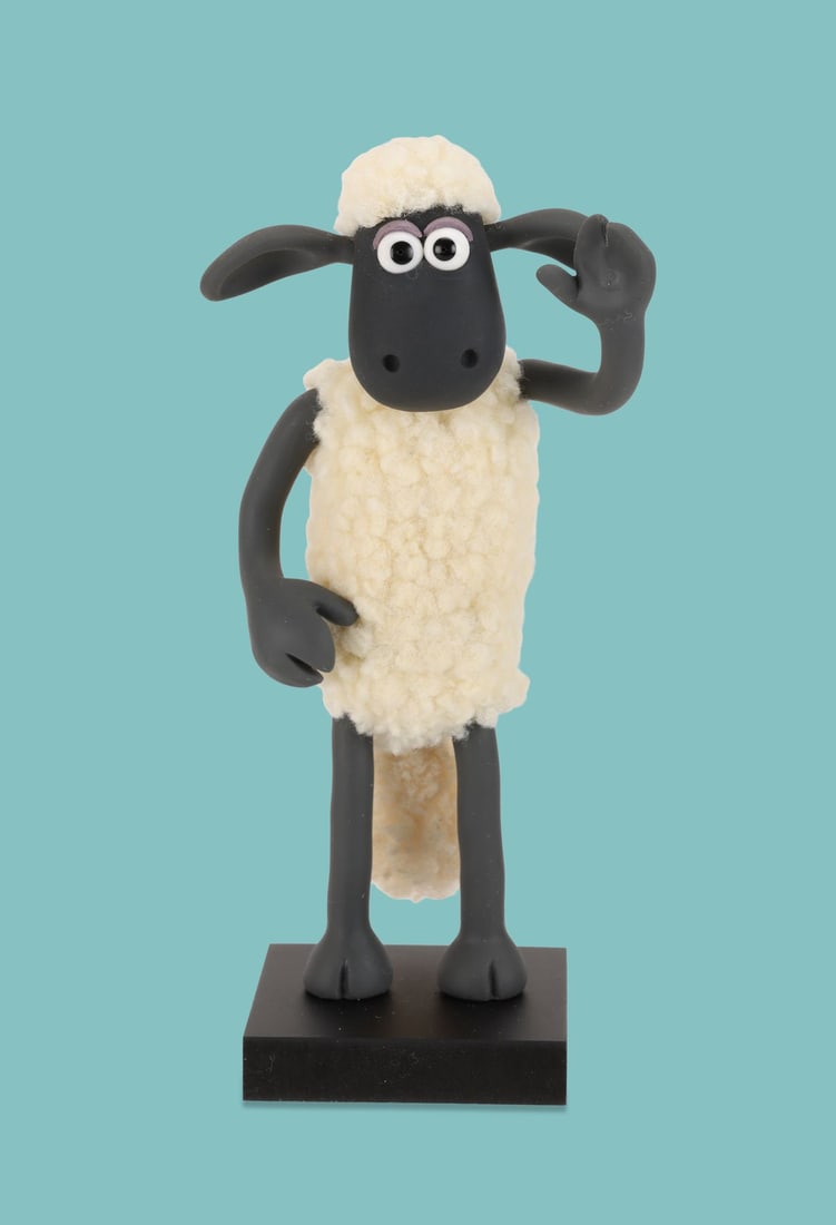 SHAUN THE SHEEP: THE BEAST OF MOSSY BOTTOM (2026) - Shaun the Sheep Stop-Motion Puppet: SHAUN THE SHEEP: THE BEAST OF MOSSY BOTTOM (2026) - Shaun the Sheep Stop-Motion Puppet "Ehh-baah! Baa-aa! Meeeh! ... Maaa-aa! Baa!" A Shaun stop-motion puppet from Matthew Walker and Steve Cox’s upc