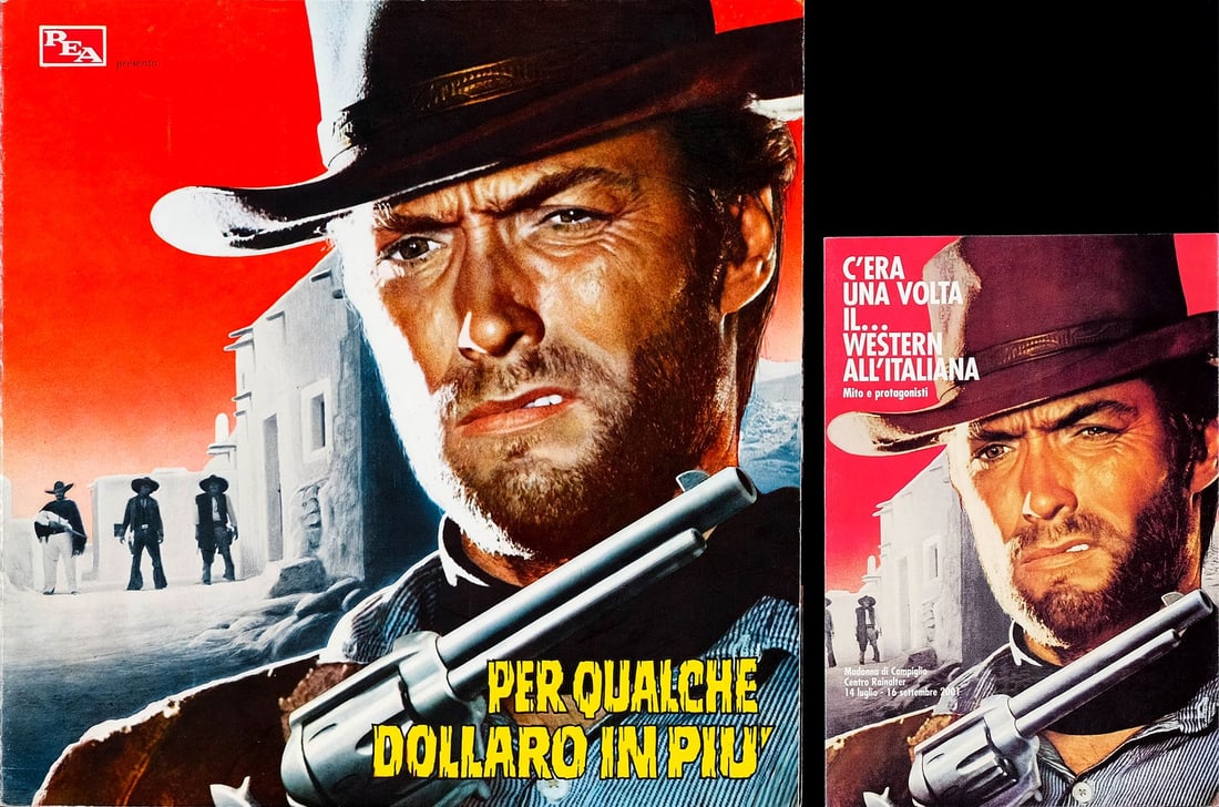 FOR A FEW DOLLARS MORE - Italian (Rome) Premiere Program and Booklet (13" x 13", 6.25" x 9"); The (1 of 1)
