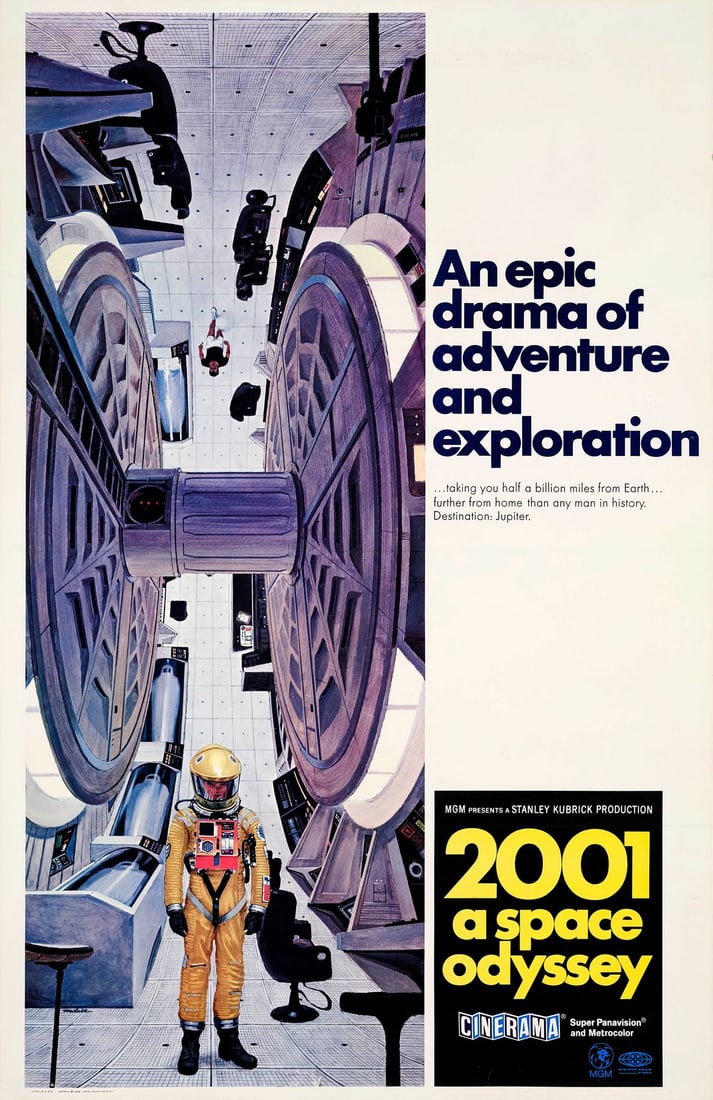 2001: A SPACE ODYSSEY - One Sheet (27" x 41.5"); Style C; Very Fine on Linen (1 of 1)