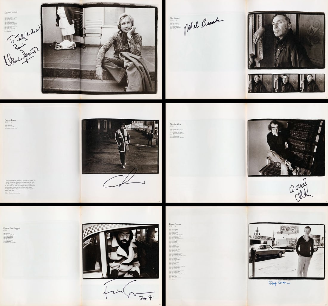 THE AMERICAN FILM DIRECTORS - Softcover Book (10.5" x 12") Signed by Robert Altman, Peter (1 of 1)