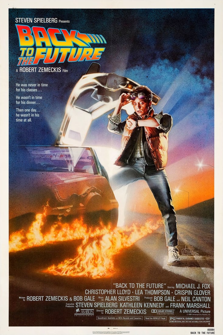 BACK TO THE FUTURE - One Sheet (27" x 41"); The Collection of the Late J. Stephen Ryan; NSS Style; (1 of 1)