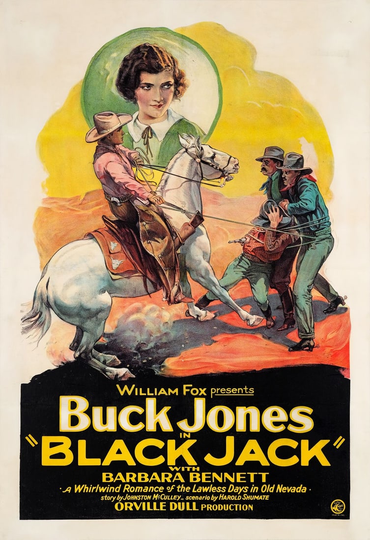 BLACK JACK - One Sheet (28" x 41"); Stone Lithograph; Fine on Linen (1 of 1)