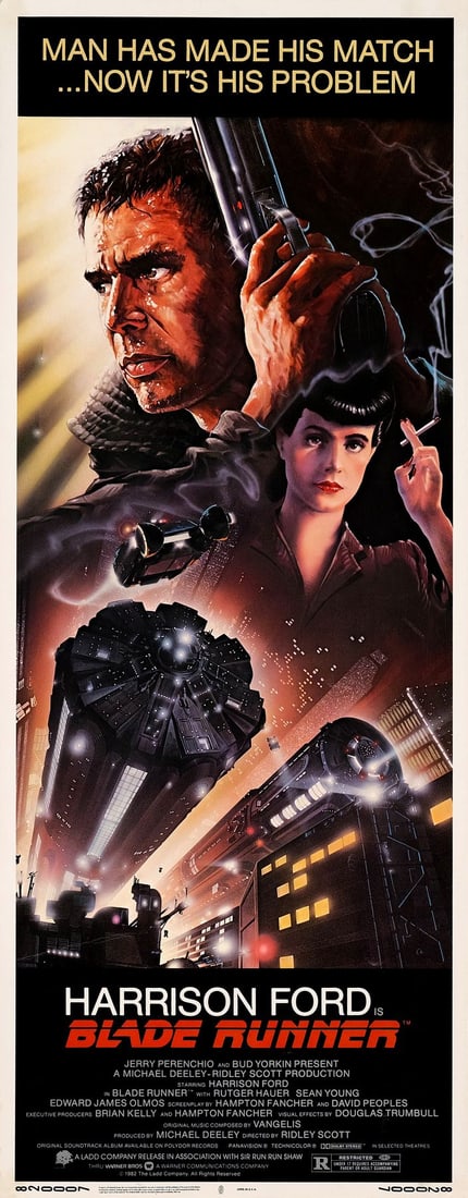 BLADE RUNNER - Insert (14" x 36"); Very Fine Rolled (1 of 1)