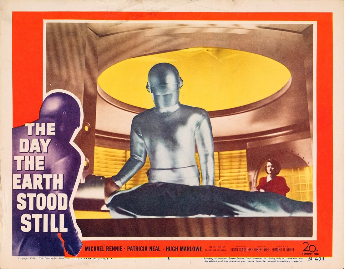 THE DAY THE EARTH STOOD STILL - Lobby Card (11" x 14"); Fine+ (1 of 1)