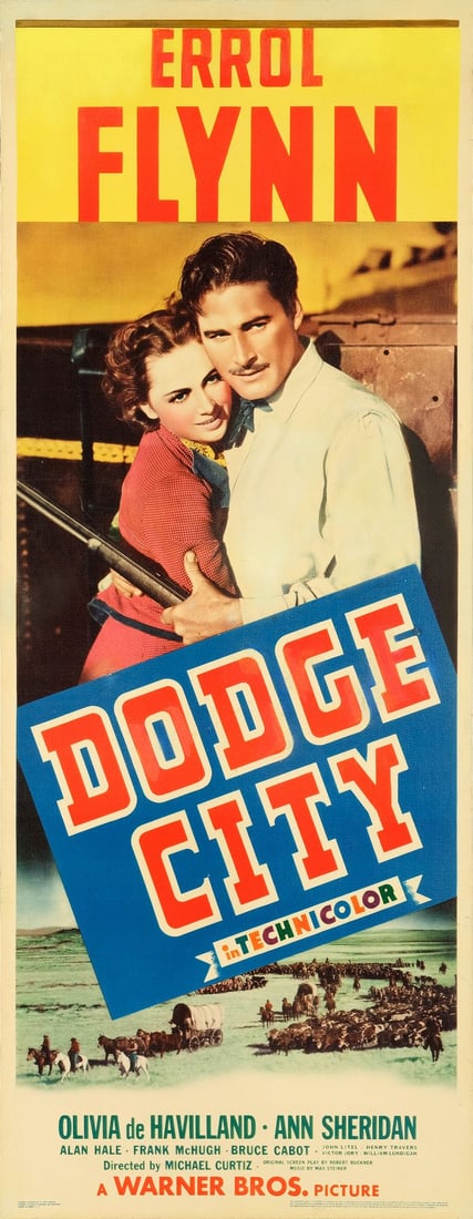 DODGE CITY - Insert (14" x 36"); Linen Finish; Fine+ on Linen (1 of 1)