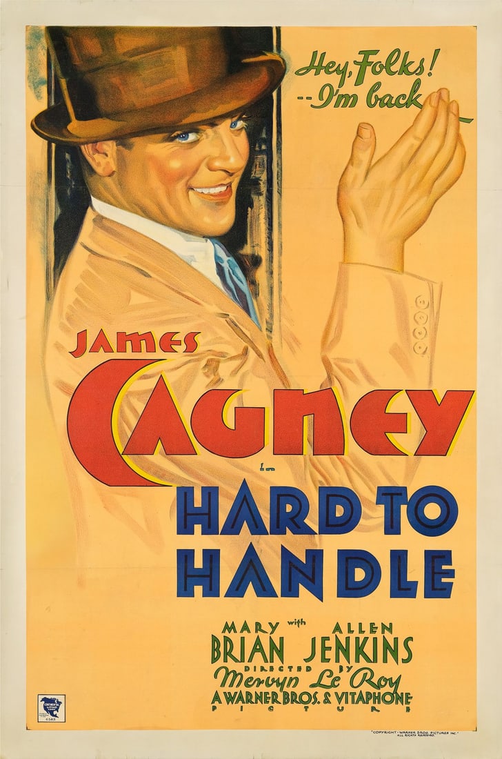 HARD TO HANDLE - One Sheet (27.25" x 41"); Stone Lithograph; Very Fine on Linen (1 of 1)
