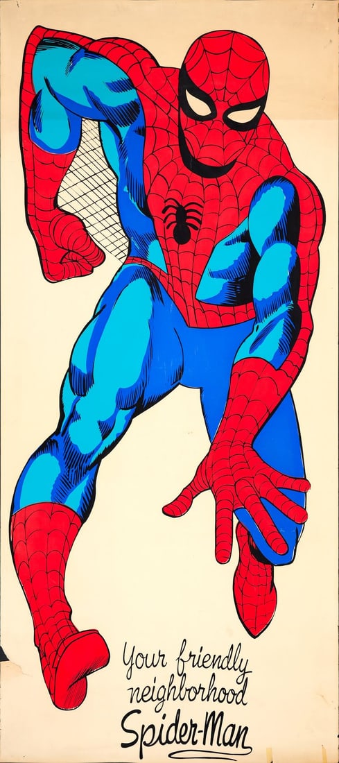 MARVEL COMICS: SPIDER-MAN - Commercial Door Poster (32" x 72"); "Your Friendly Neighborhood (1 of 1)
