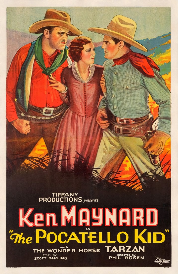 THE POCATELLO KID - One Sheet (27" x 41"); Stone Lithograph; Very Fine- on Linen (1 of 1)