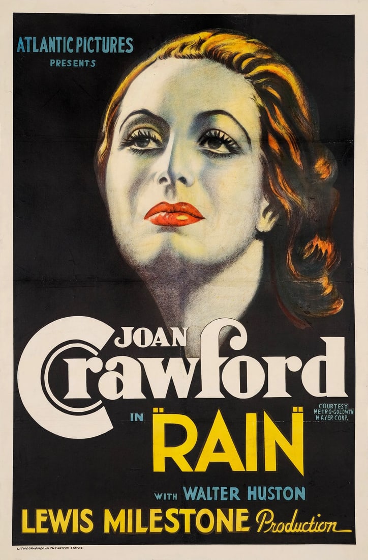 RAIN - One Sheet (27" x 41"); Stone Lithograph; Fine- on Linen (1 of 1)