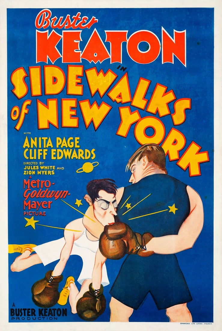 SIDEWALKS OF NEW YORK - Australian One Sheet (27" x 40"); Stone Lithograph; Fine+ on Linen (1 of 1)