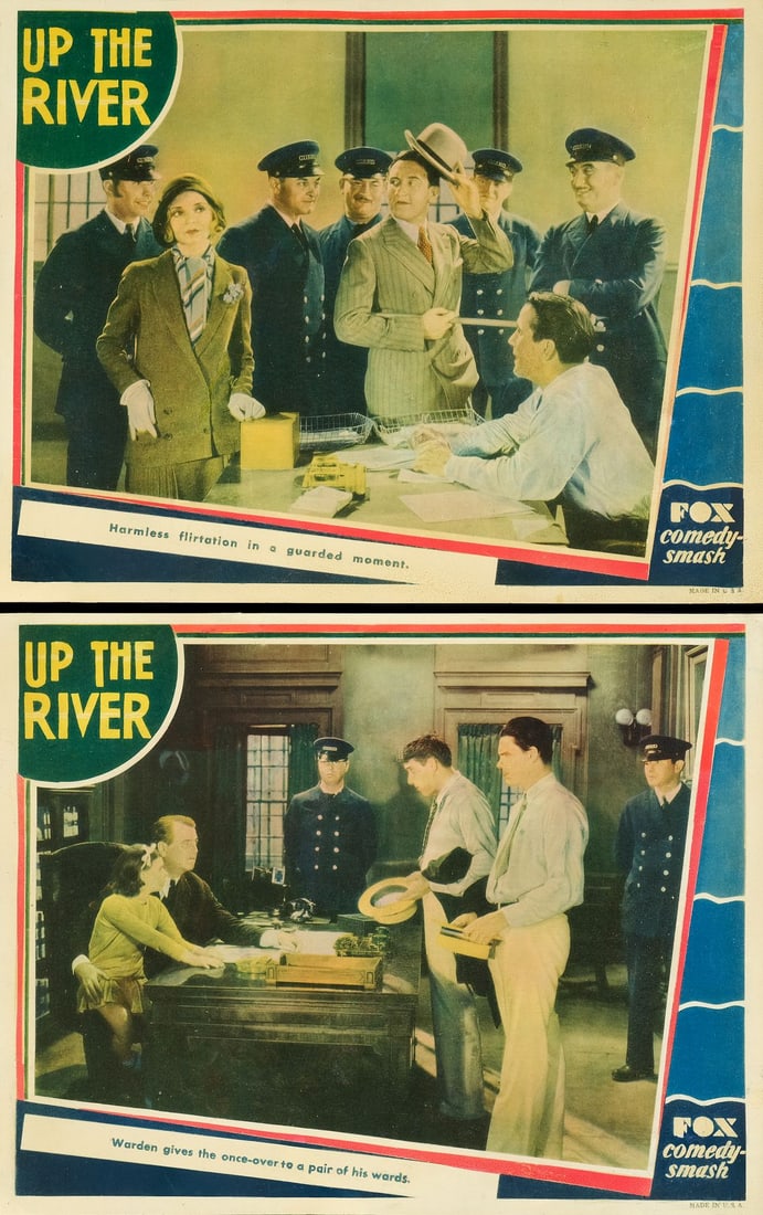 UP THE RIVER - Lobby Cards (2) (11" x 14"); Fine+ (1 of 1)
