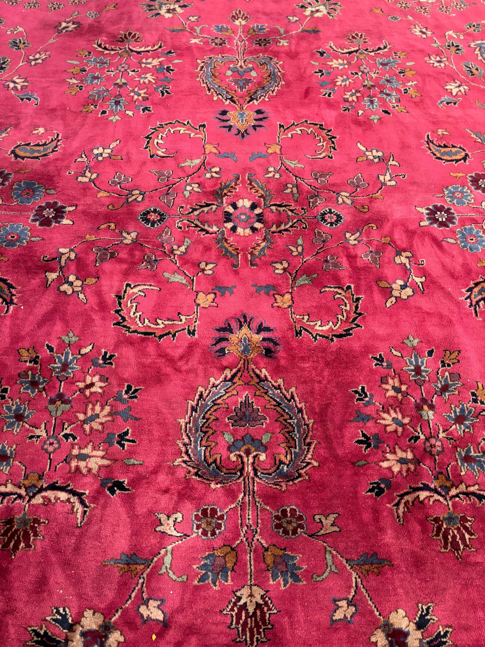 Antique Persian Rug in Jewel Tones (1 of 7)