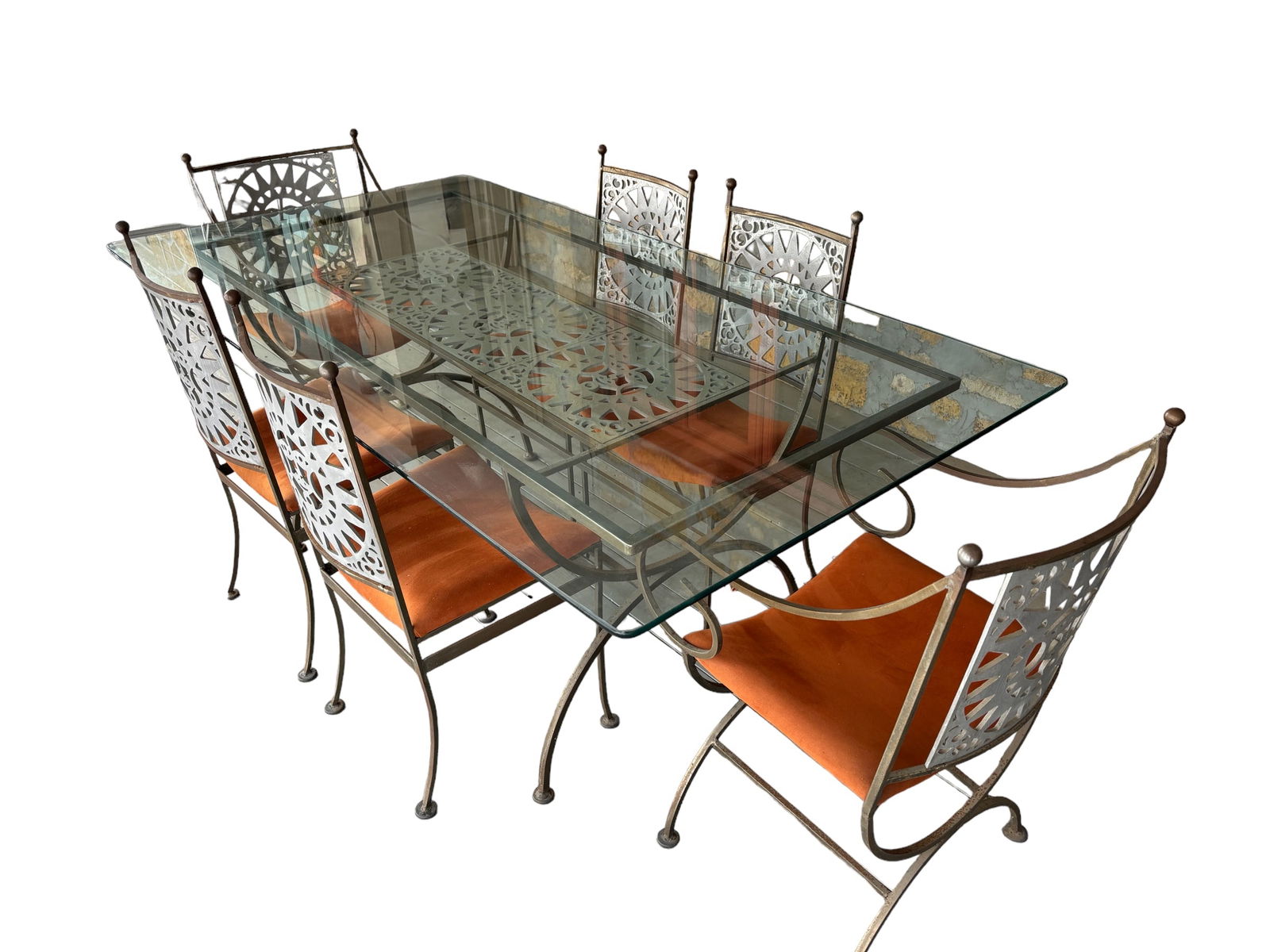 Arthur Umanoff Iron Sun Patio Set (1 of 12)