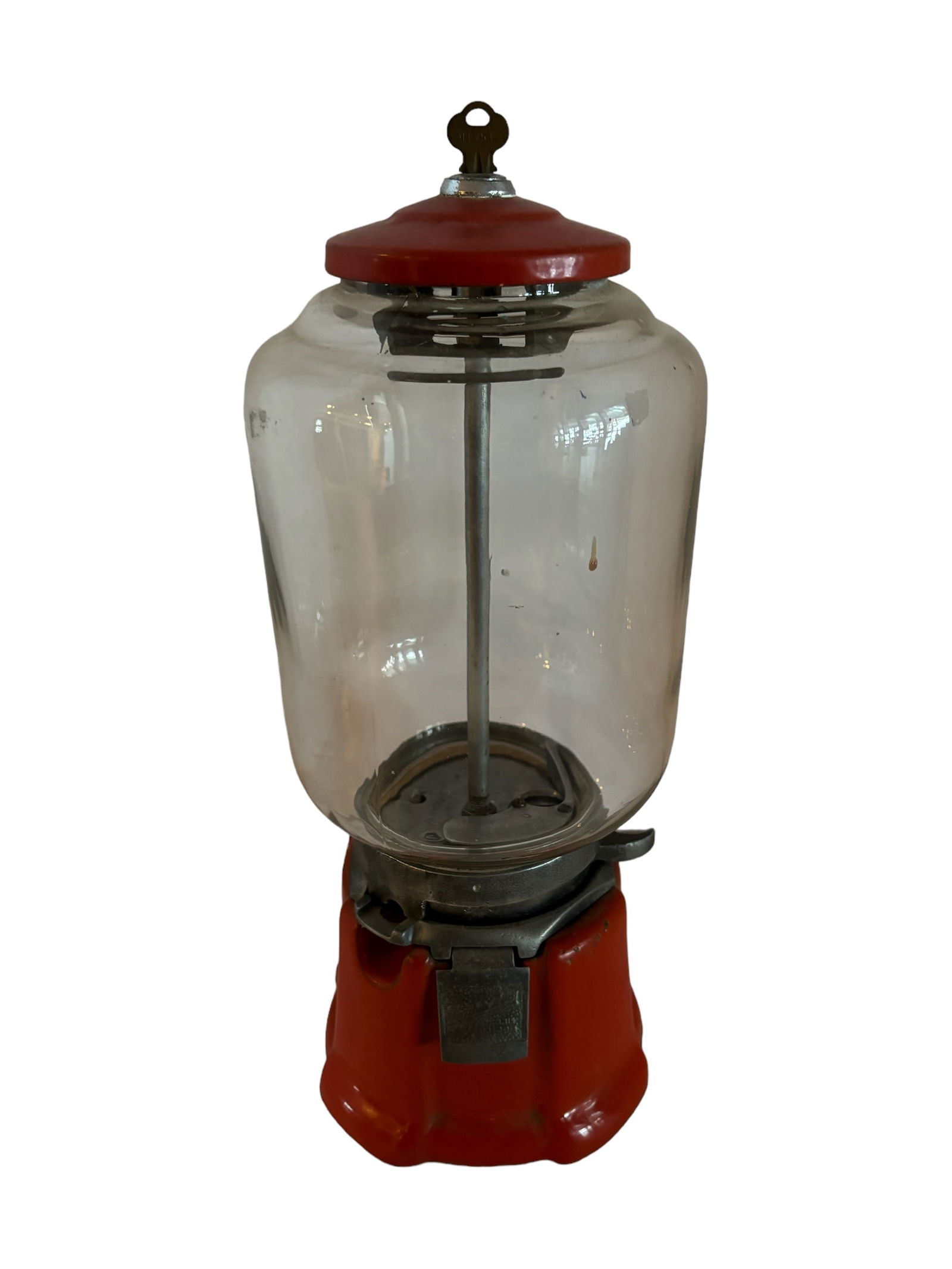 Antique Pore & Cast Candy/Peanut Dispenser (1 of 8)