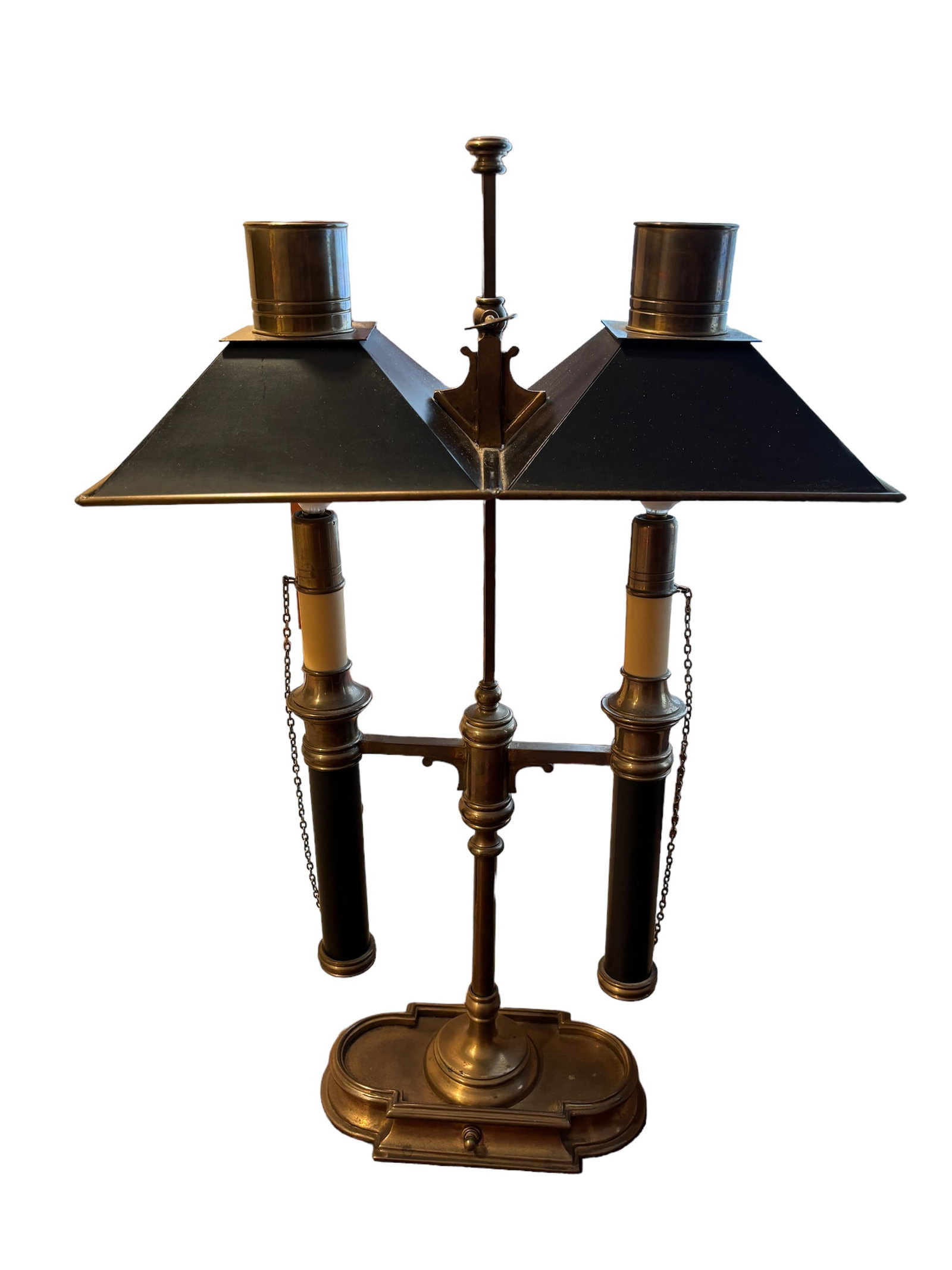 Vintage Brass Bouillotte Lamp (1 of 11)