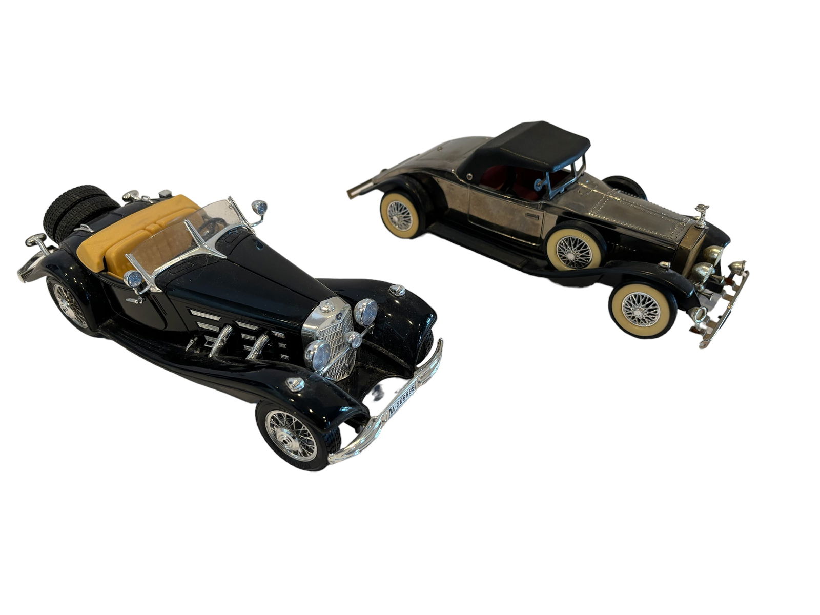 Mercedes Benz Roadster & Rolls Royce Model Cars (1 of 9)