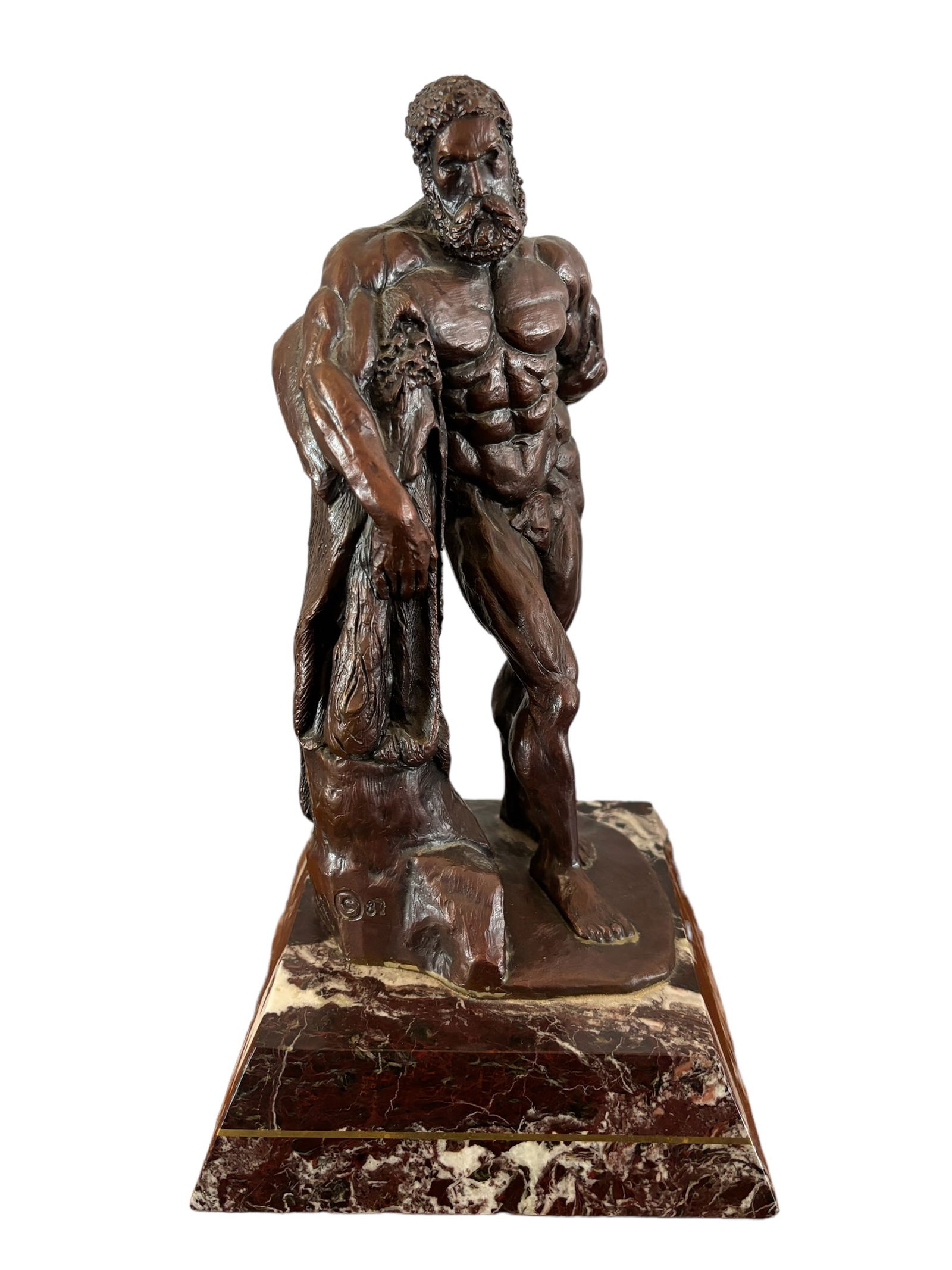 Greek Mythology Figure on Marble Base (1 of 9)