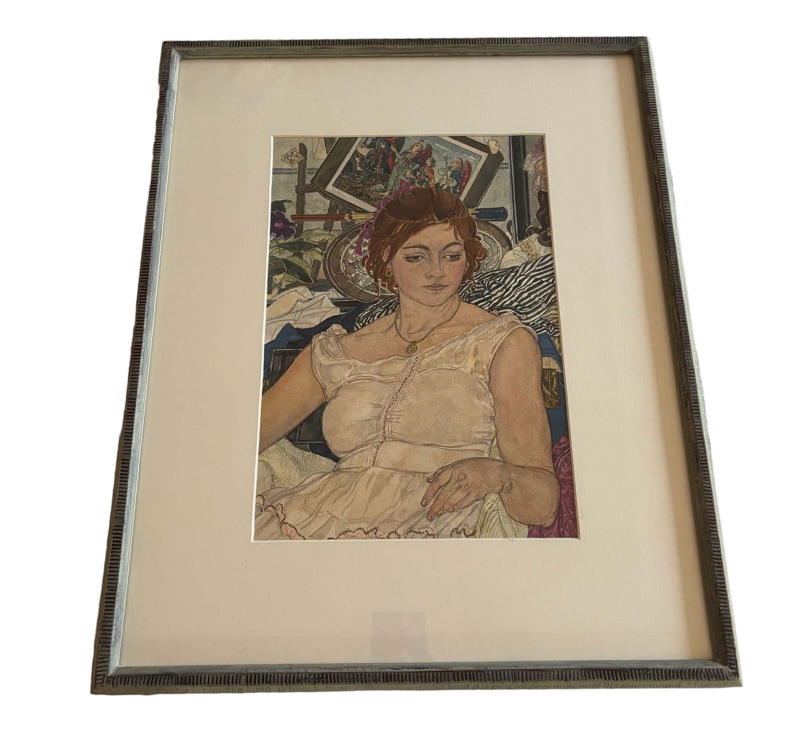 Chloe with Verrocchis's Angels by Robert Berkeley Green (1 of 5)