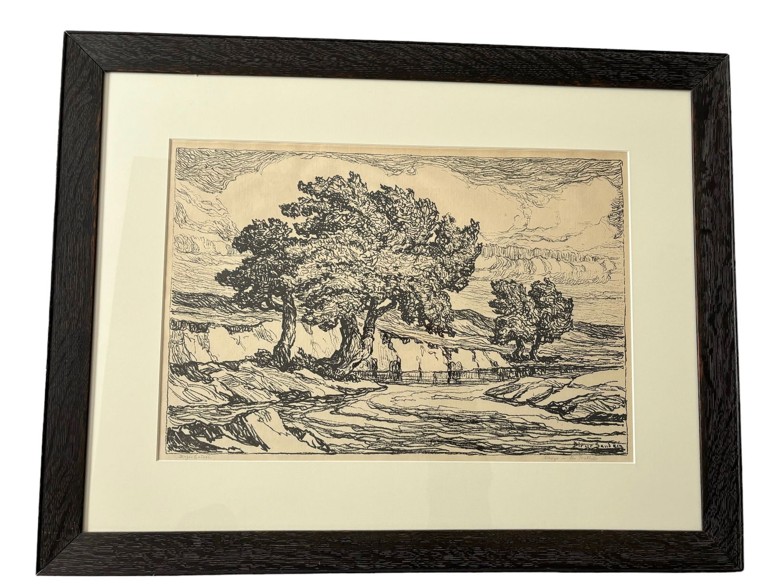 Arroyo in the Foothills by Birger Sandzen (1 of 4)