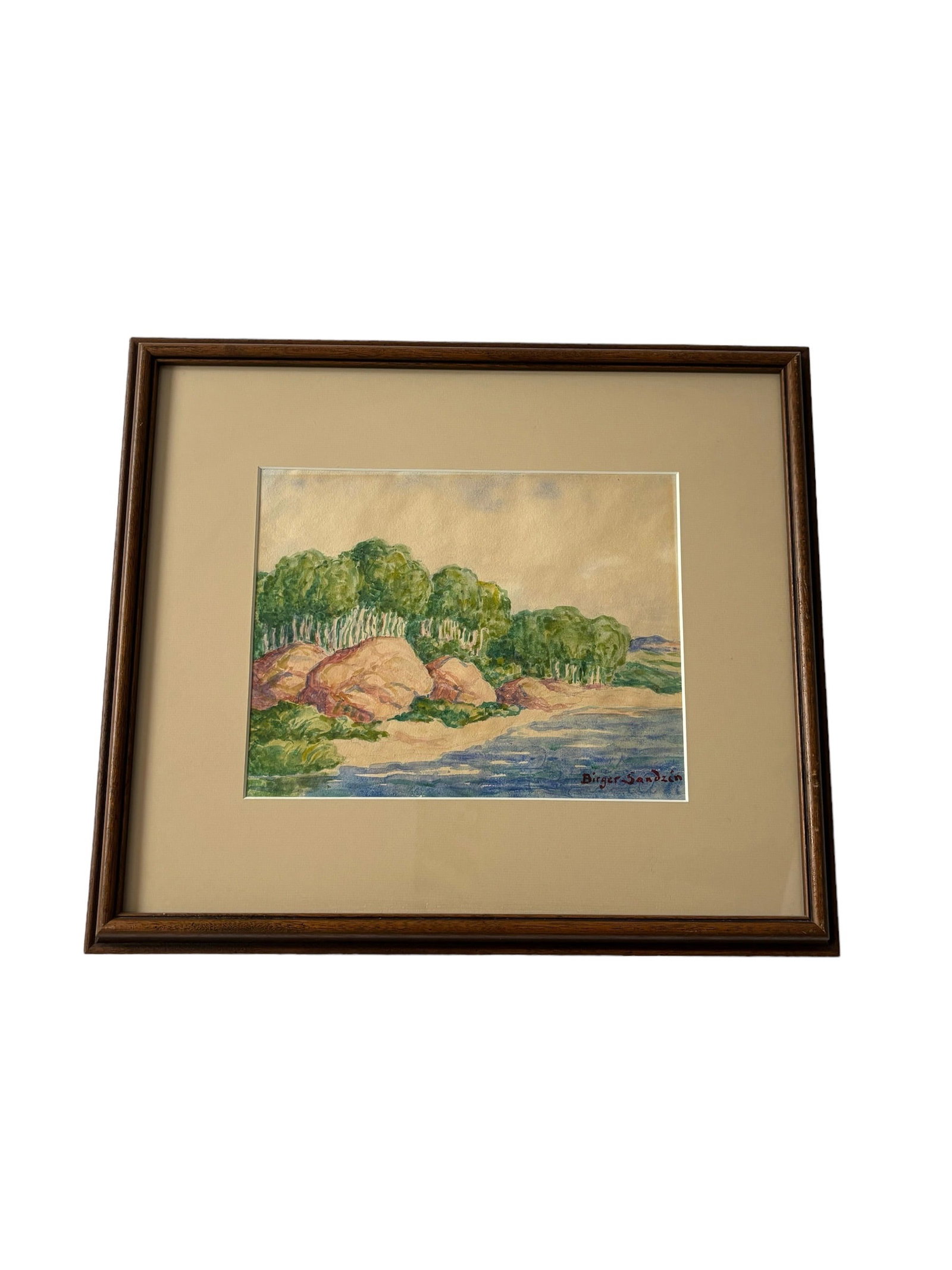 View of The Smokey River by Birger Sandzen (1 of 3)