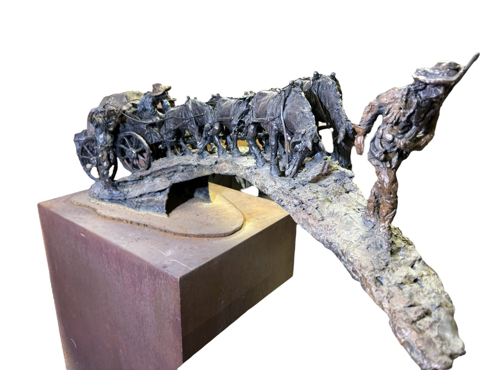 Santa Fe Trail Bronze by Gib Singleton (1 of 20)