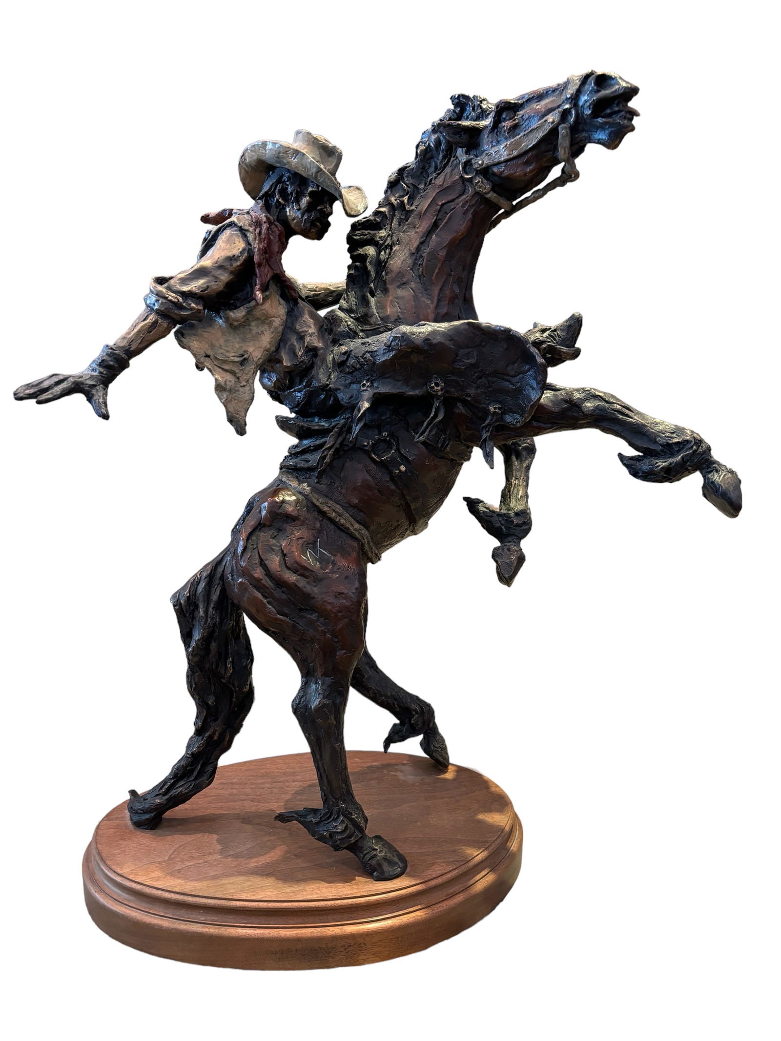 Bronco Buster Bronze by Gib Singleton (1 of 17)