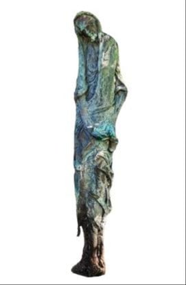 St. Francis in Agony Garden Fountain by Gib Singleton (1 of 11)