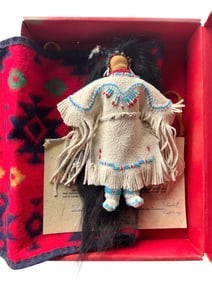 Native American Antelope Santee Doll "Singing Dove"