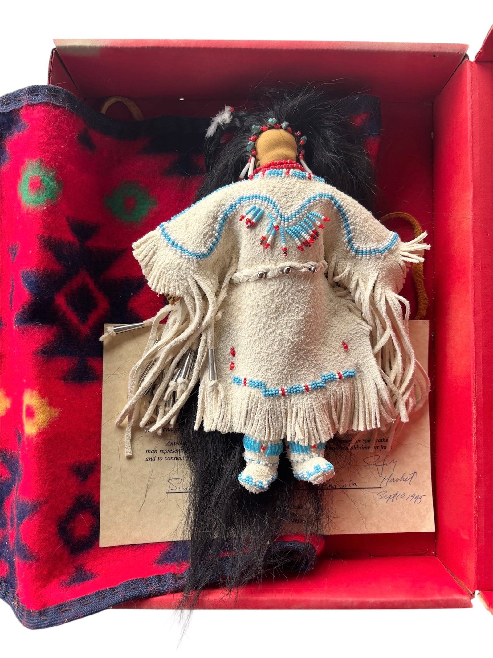 Native American Antelope Santee Doll "Singing Dove" (1 of 10)