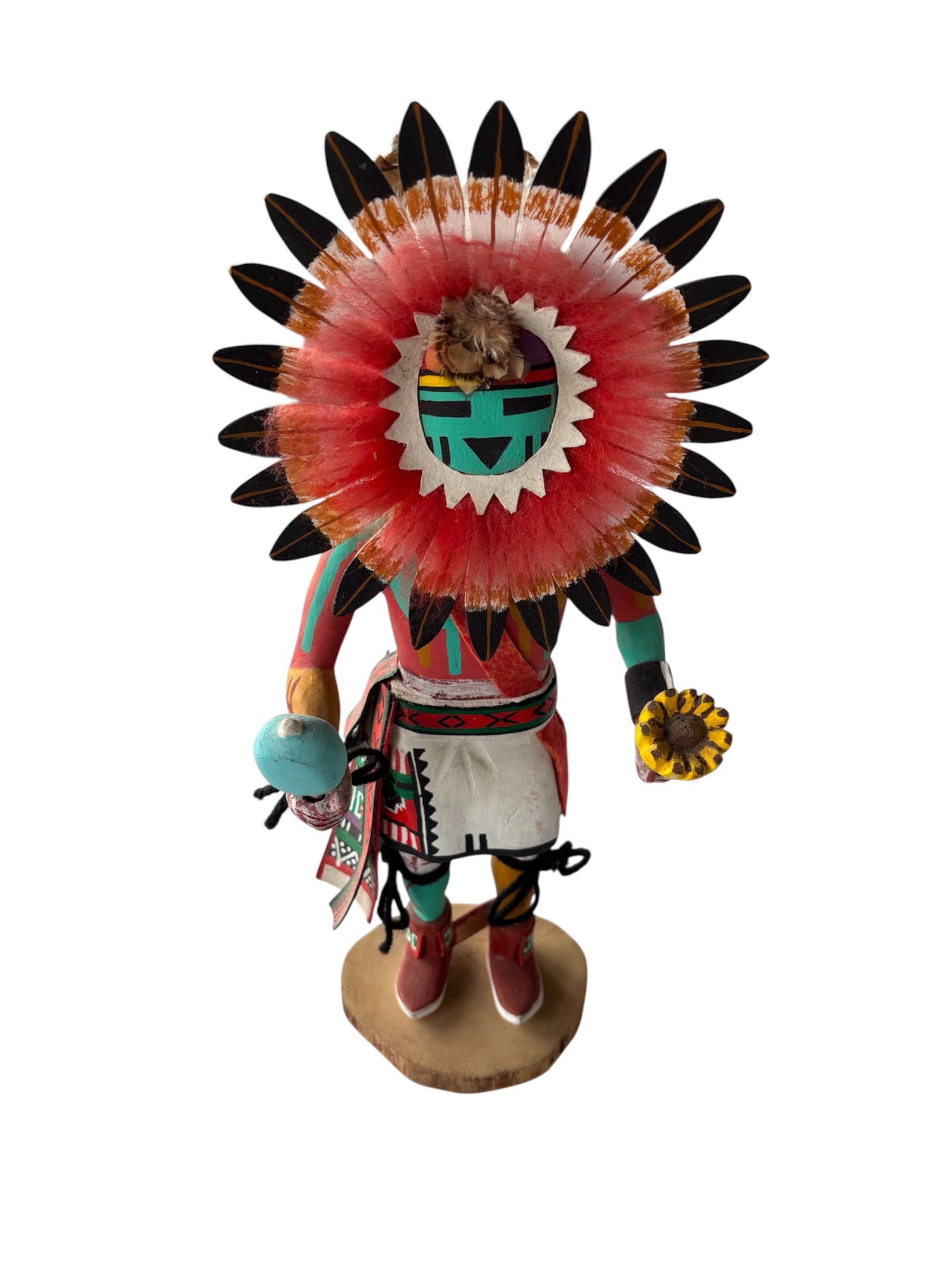 Hopi Sun Kachina Tawa Doll by Ted Pavatea (1 of 9)