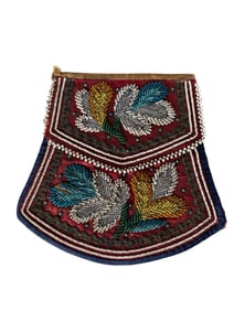 Iroquois (Haudenosaunee) Beaded Tourist Purse