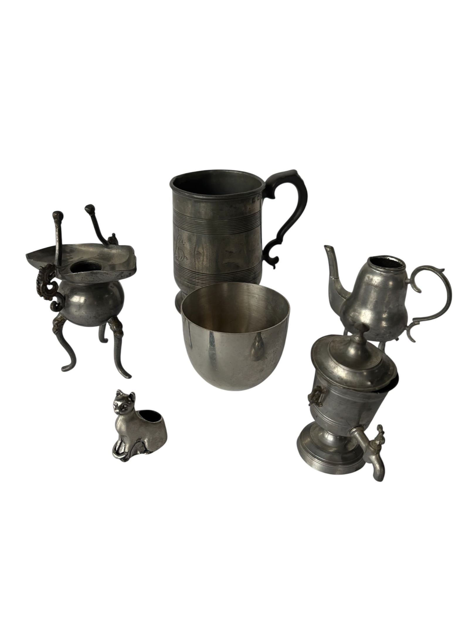 Collection of Vintage & Antique Pewter Pieces (1 of 14)