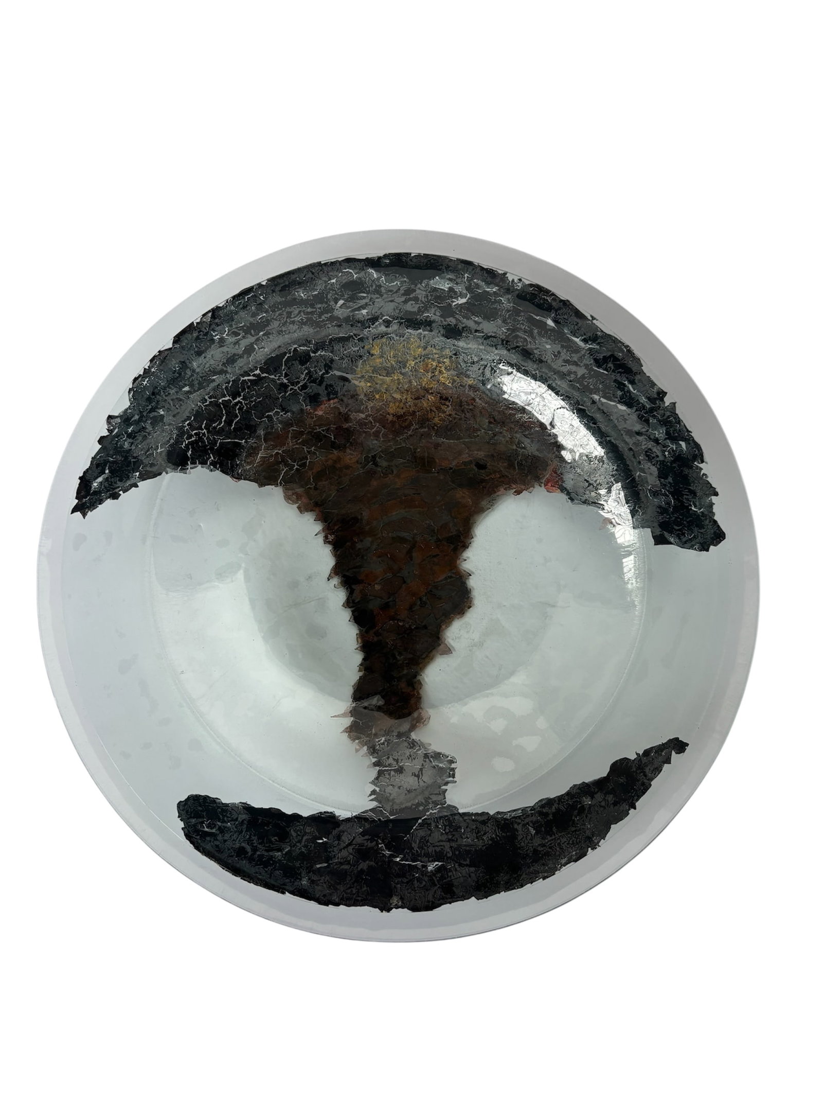 Art Glass " The Tornado" Plate by Kutilek (1 of 6)