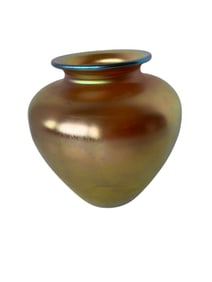 Steuben Aurene Art Glass Vase