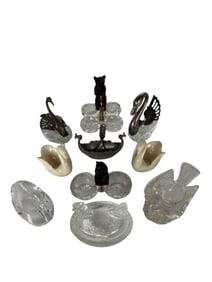 Collection of Vintage Salt Cellars "Animals"